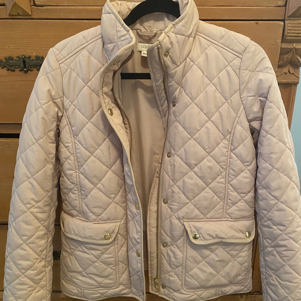 Jcrew quilted jacket